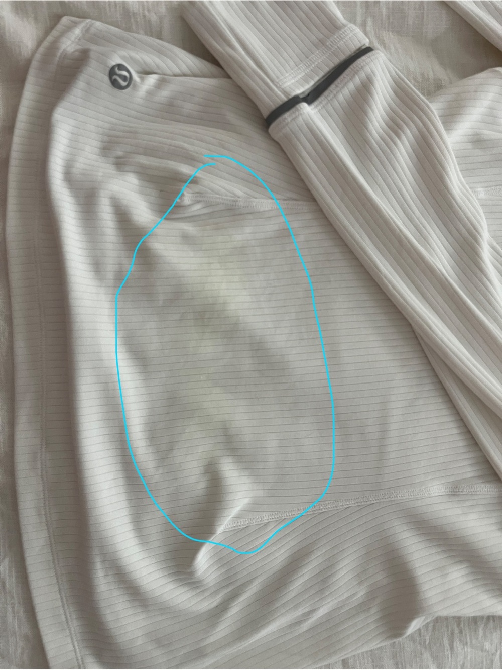 LULULEMON Rulu Run Ribbed Half Zip - Picture 6 of 7